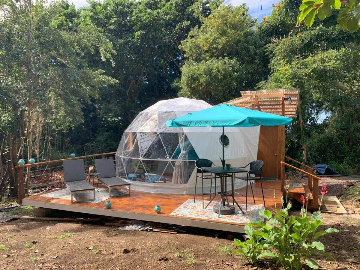 Manta Soul Jungle Geodome Hotel Kealakekua Exterior photo