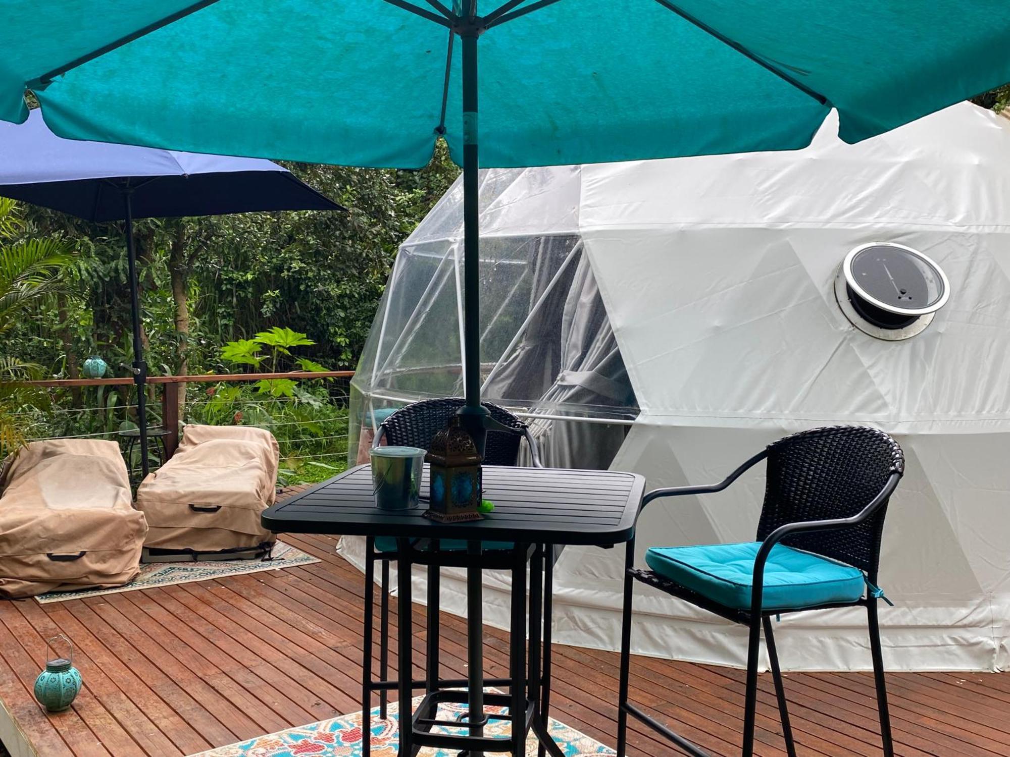 Manta Soul Jungle Geodome Hotel Kealakekua Exterior photo
